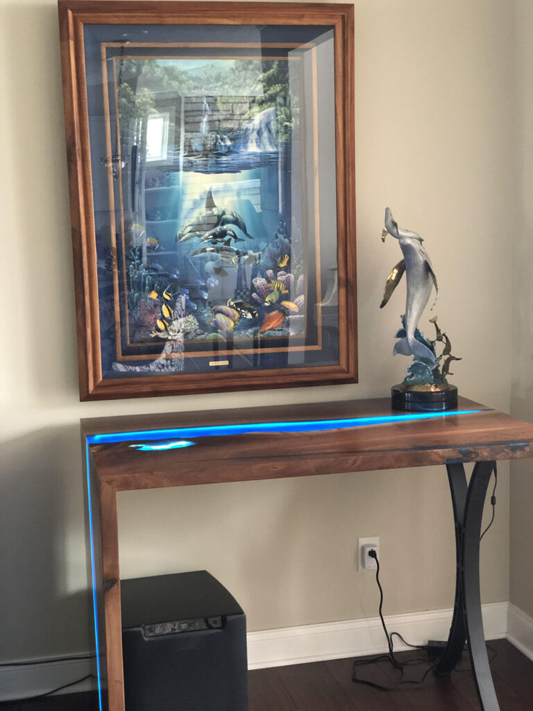 http://Walnut%20LED%20Lit%20Console%20River%20Table%203