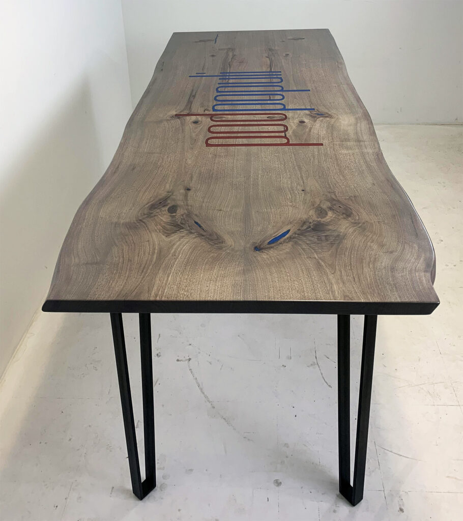 http://Epoxy%20&%20Bleached%20Walnut%20CNC%20Logo%20Podcasting%20Table%204