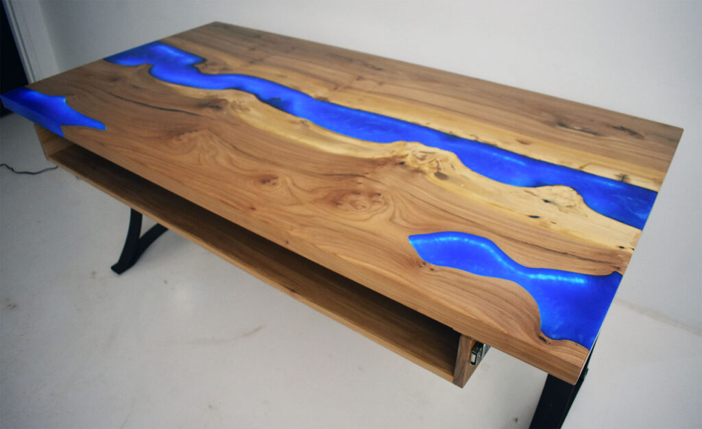 http://LED%20Lit%20Blue%20River%20Desk%20From%20Elm%20Wood%2010