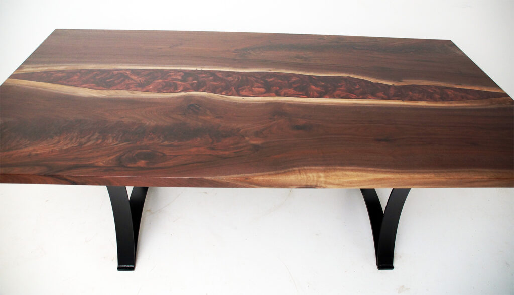 http://Walnut%20Copper%20And%20Black%20River%20Dining%20Table%206