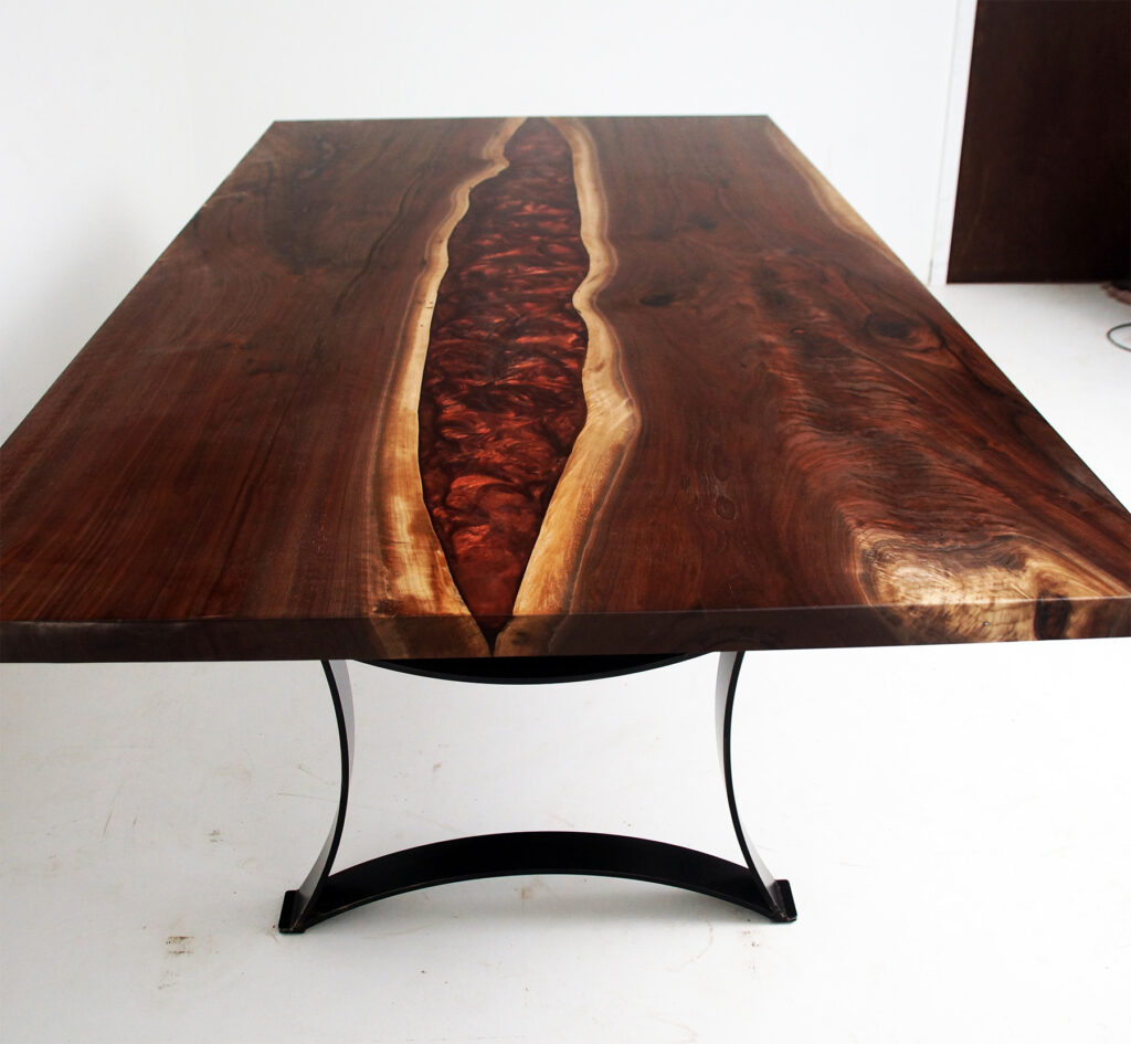 http://Walnut%20Copper%20And%20Black%20River%20Dining%20Table%202