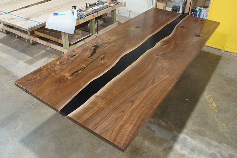 Black Walnut Table Top