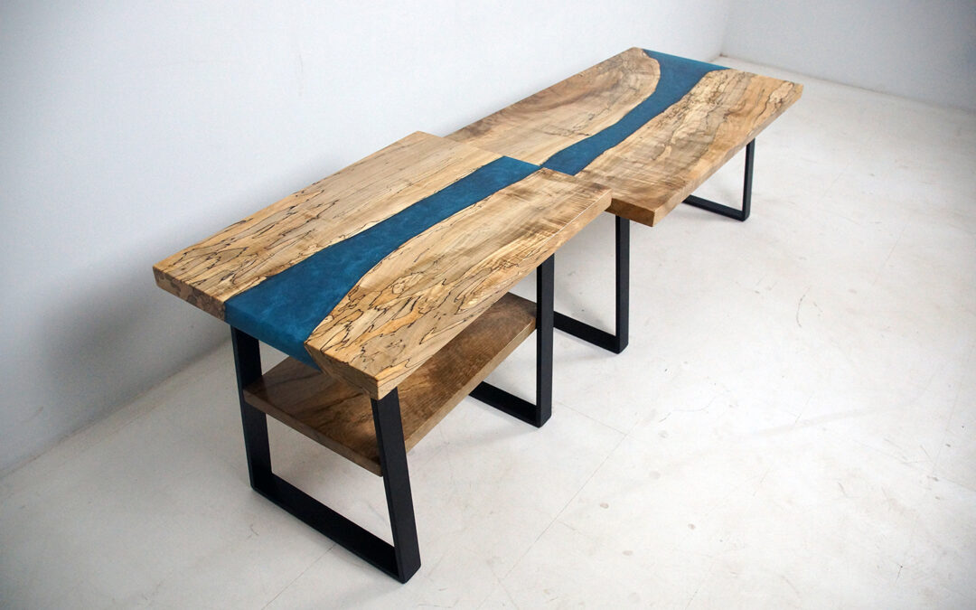 Maple River Coffee Table & End Table Set