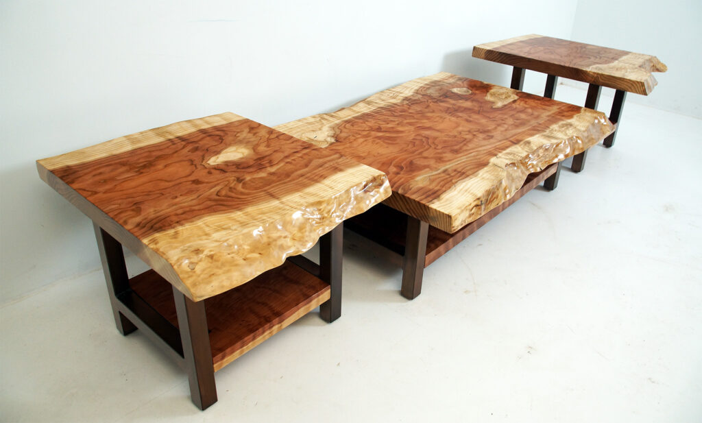 http://Live%20Edge%20Redwood%20Coffee%20Table%20&%20Side%20Table%20Set%2011