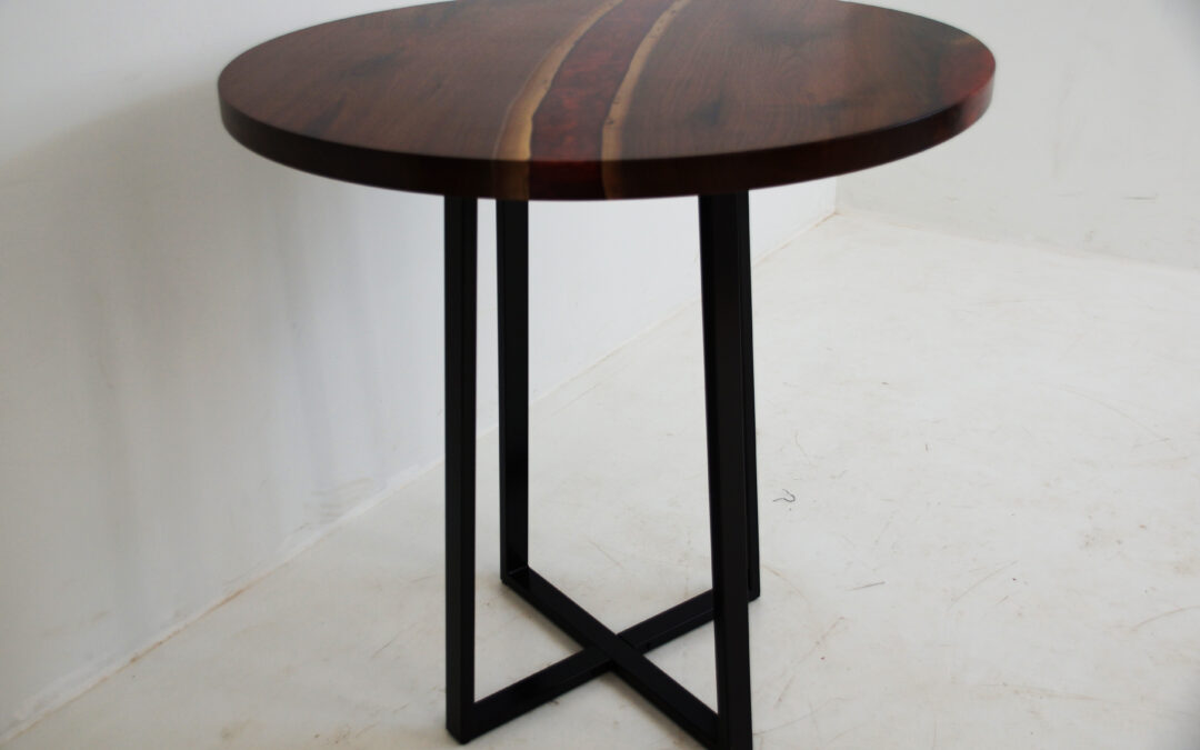 Small Round River Side Table