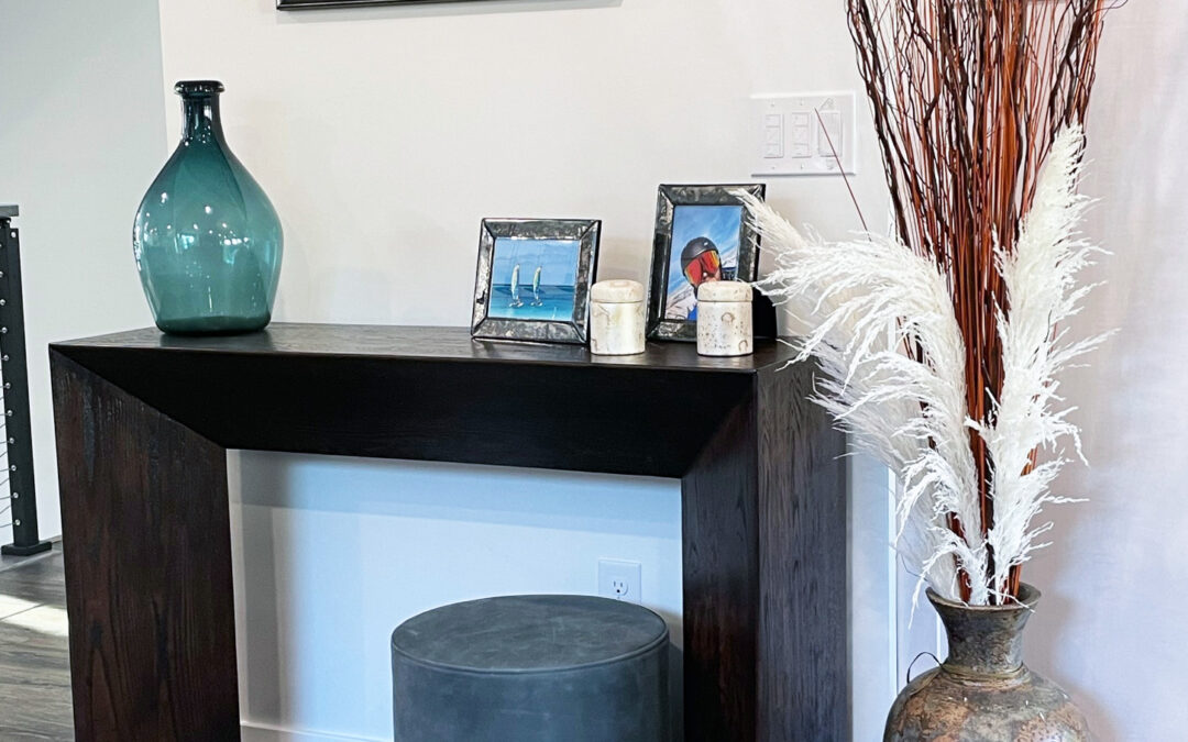Modern Wood Side Table