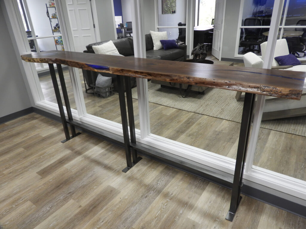http://Live%20Edge%20Walnut%20&%20Resin%20Bar%20Top%20Table%206