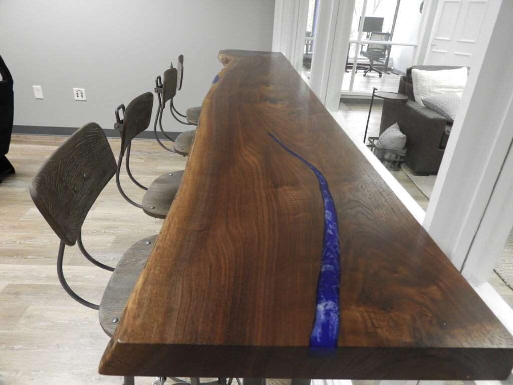 http://Live%20Edge%20Walnut%20&%20Resin%20Bar%20Top%20Table%202