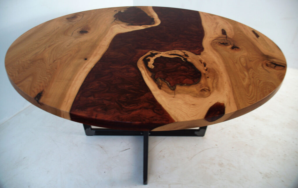 http://Round%20Red%20Epoxy%20Dining%20Table%207