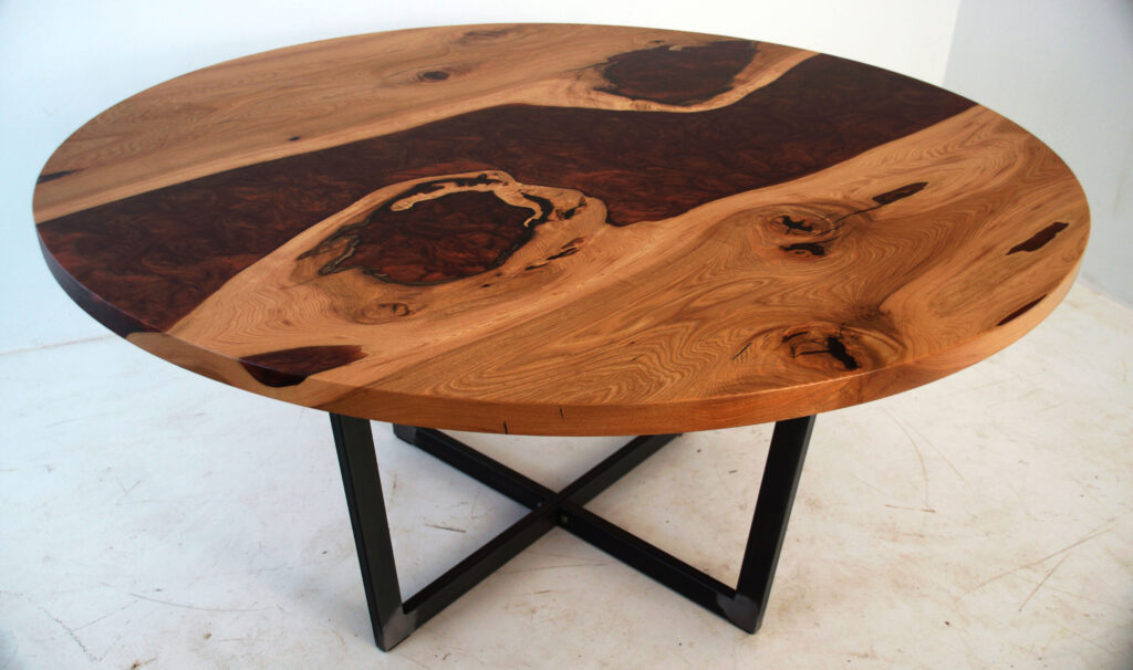 http://Round%20Red%20Epoxy%20Dining%20Table%204