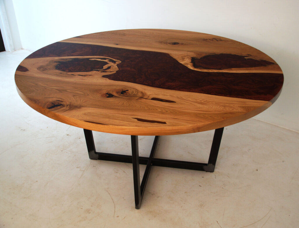 http://Round%20Red%20Epoxy%20Dining%20Table%203