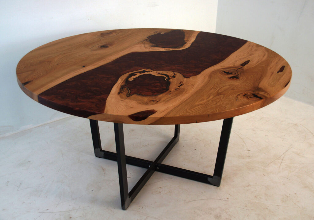 http://Round%20Red%20Epoxy%20Dining%20Table%202