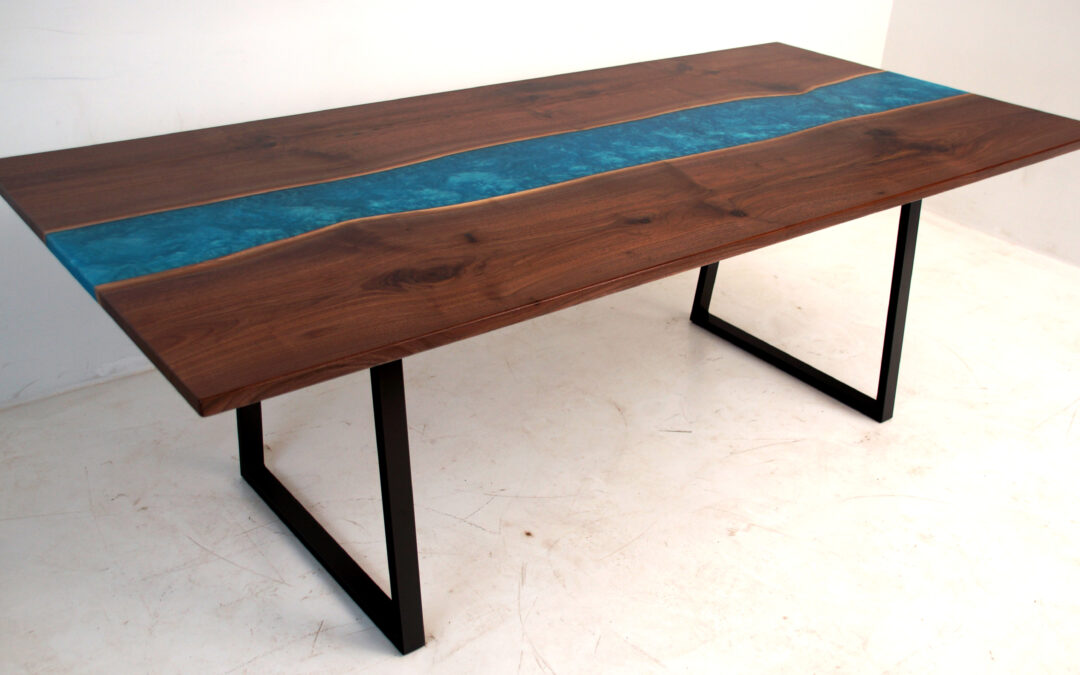 Walnut Blue River Dining Room Table