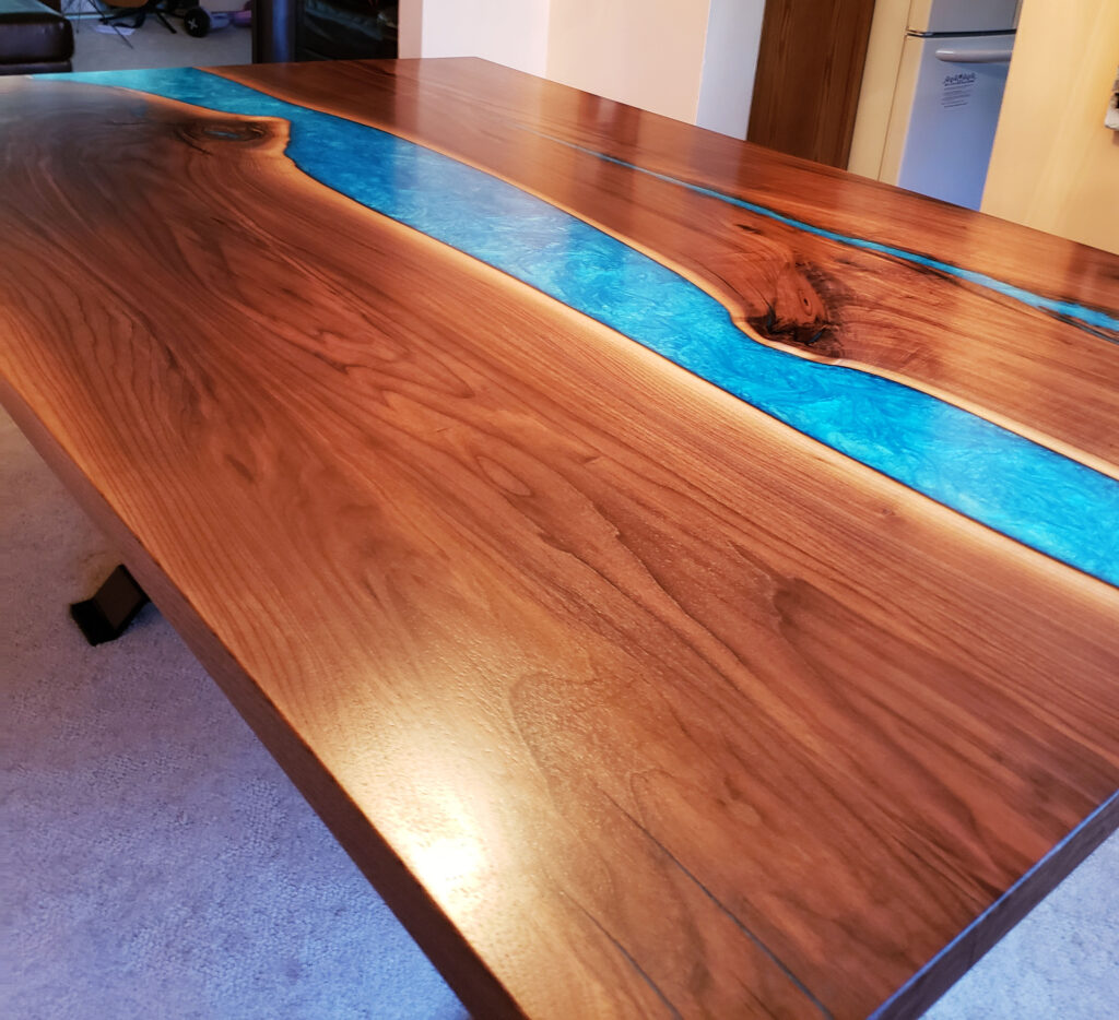 http://Walnut%20River%20Table%20With%20Blue%20Green%20River%209