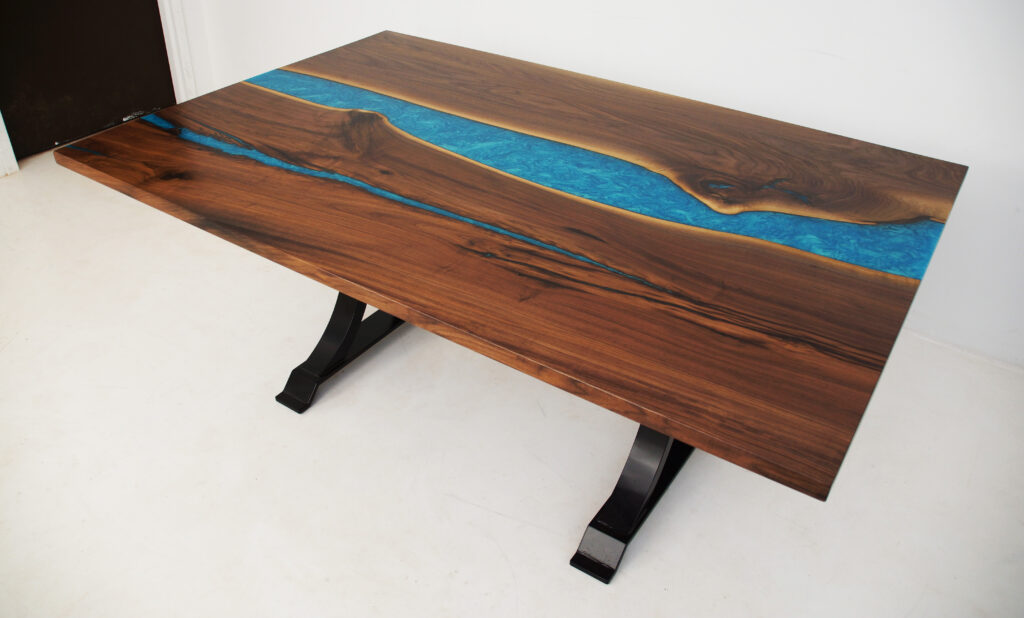 http://Walnut%20River%20Table%20With%20Blue%20Green%20River%207
