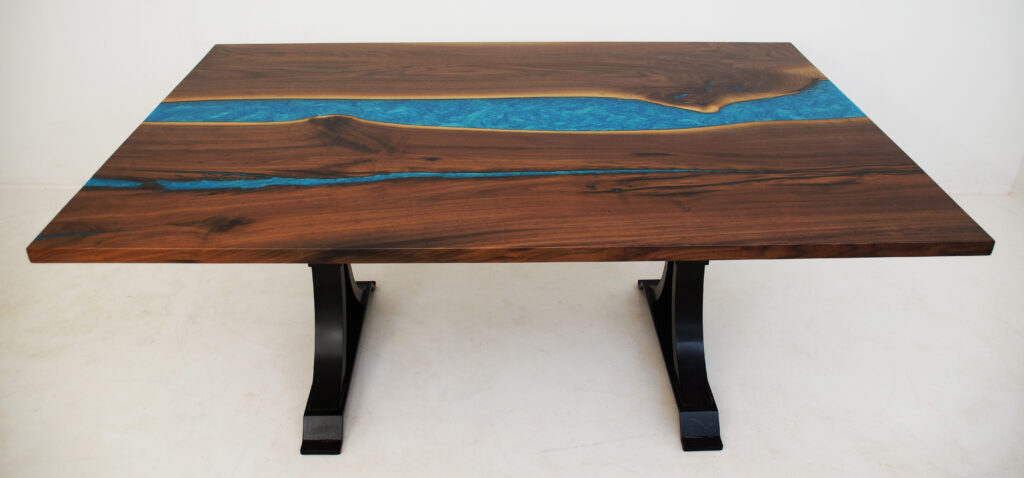 http://Walnut%20River%20Table%20With%20Blue%20Green%20River%202