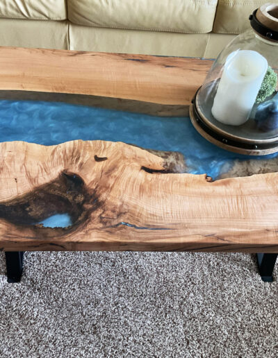 Turquoise River Coffee Table 8