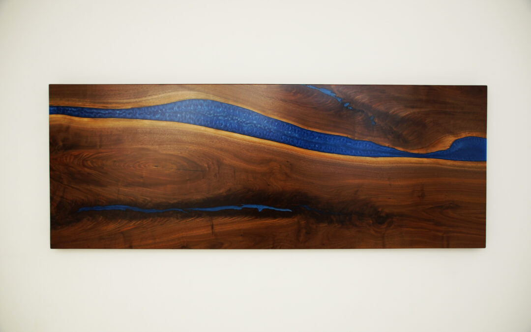 Walnut River Headboard