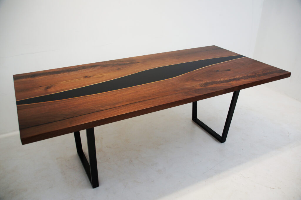 http://Black%20Walnut%20Kitchen%20Table%20With%20Solid%20Black%20Resin%207