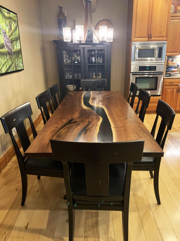 http://Two%20Layered%20Black%20Resin%20River%20Dining%20Table%208