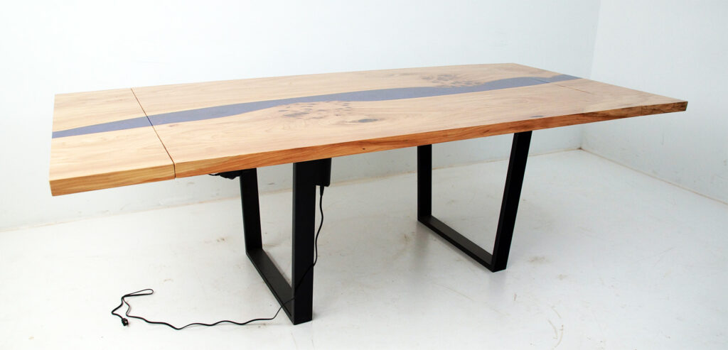 http://Extendable%20Elm%20Dining%20Room%20Table%20With%20LED%20Lights%2010