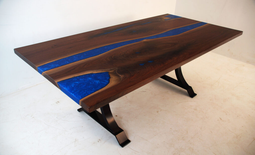 http://Walnut%20Conference%20Room%20Table%20with%20Epoxy%20Rivers%20And%20Lakes%201