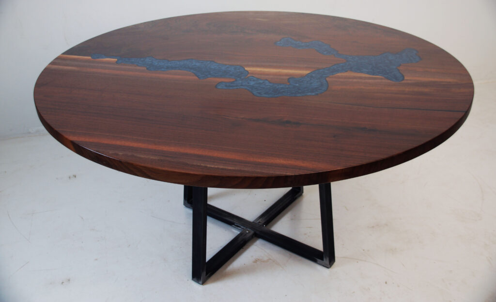 http://Round%20Epoxy%20&%20Wood%20Dining%20Table%20with%20CNC%20Carved%20Lake%204
