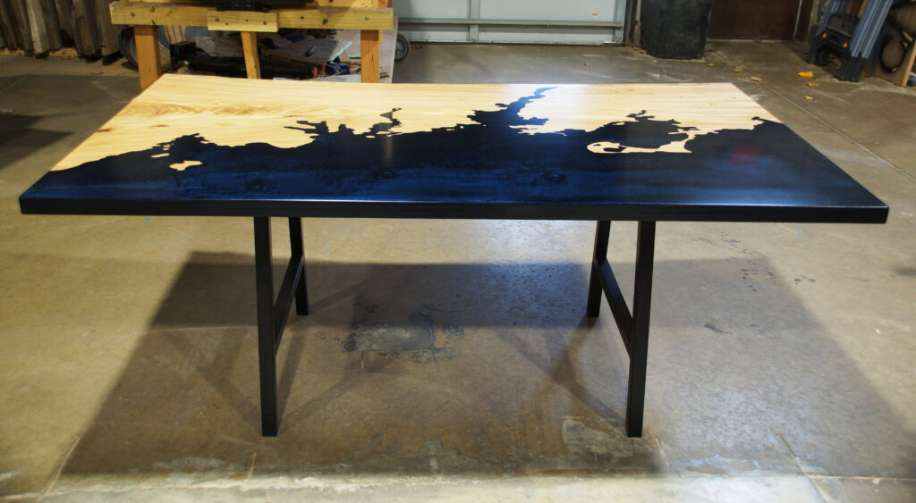 http://Epoxy%20&%20Elm%20River%20Dining%20Table%20With%20CNC%20New%20England%20Coastline%204
