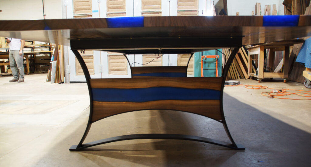 http://Live%20Edge%2011%20Foot%20Dining%20Room%20Table%20With%20LED%20Lit%20River%2012