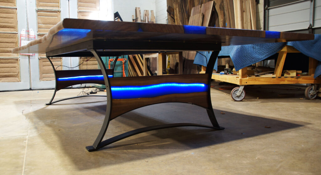 http://Live%20Edge%2011%20Foot%20Dining%20Room%20Table%20With%20LED%20Lit%20River%208