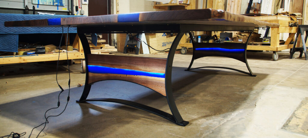 http://Live%20Edge%2011%20Foot%20Dining%20Room%20Table%20With%20LED%20Lit%20River%203