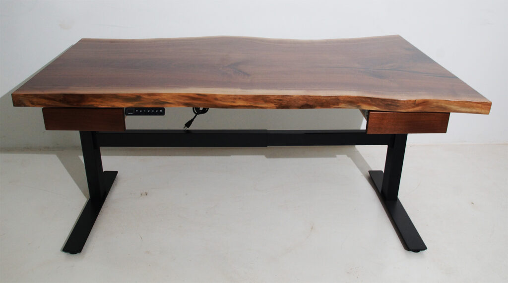 http://Live%20Edge%20Uplift%20Desk%20With%20Drawers%203