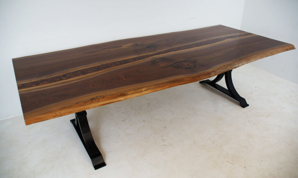 http://Large%20Walnut%20Dining%20Table%20With%20Copper%20River%201