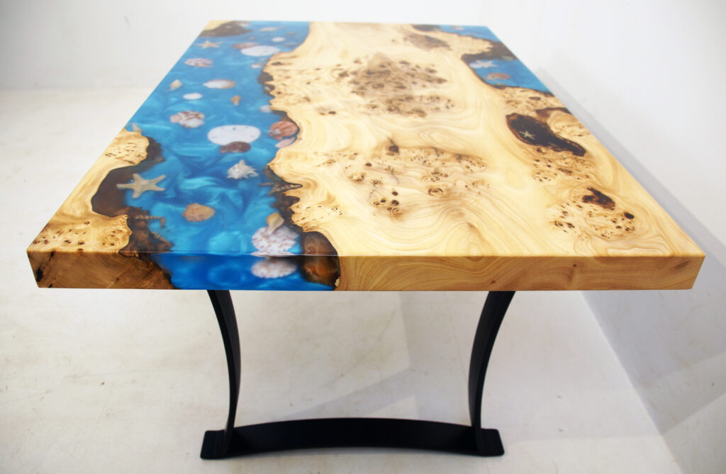 http://Burly%20Elm%20Coffee%20Table%20With%20Seashells%206