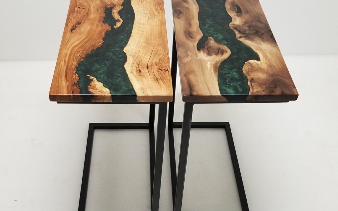 Small Cherry River End Table