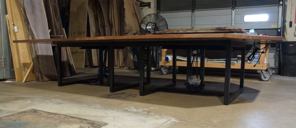 http://Walnut%20Plank%20Conference%20Table%20With%20CNC%20Logo%209