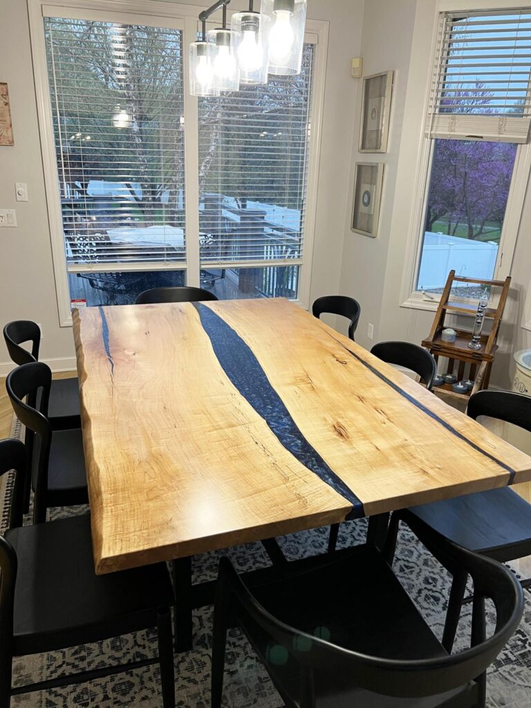 http://Maple%20Kitchen%20Table%20With%20Faux%20Live%20Edge%2011