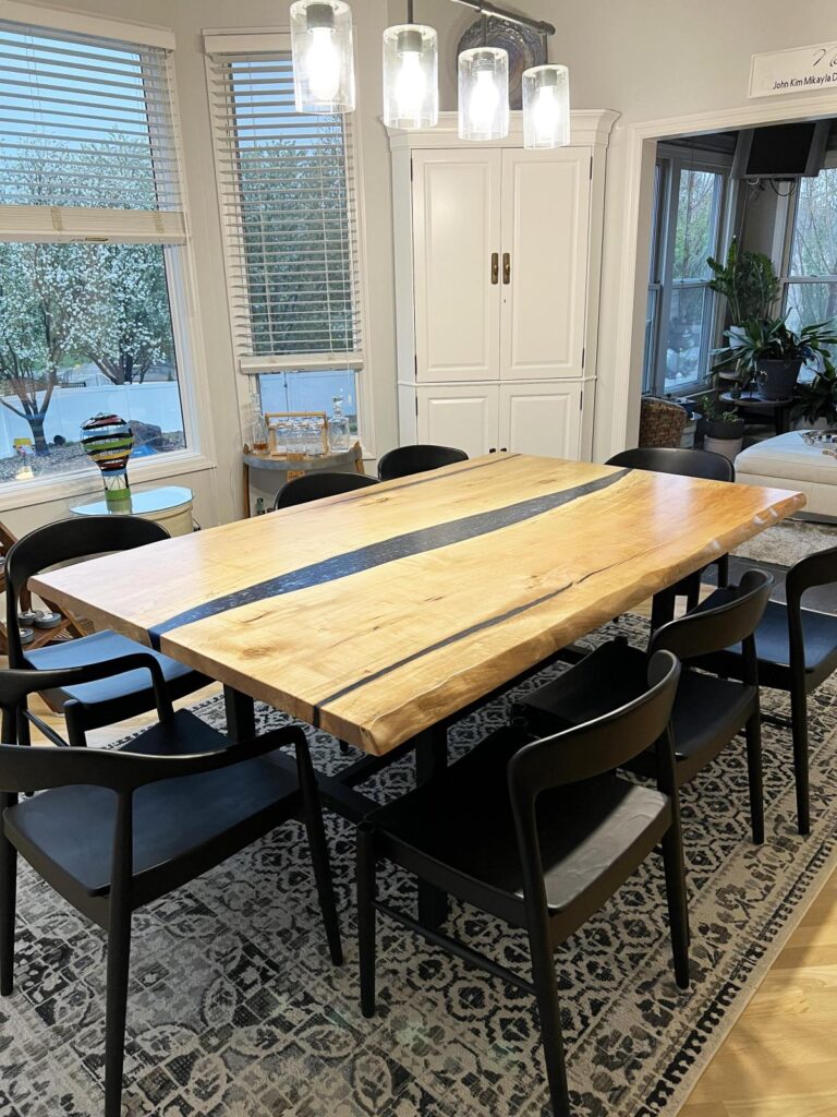 http://Maple%20Kitchen%20Table%20With%20Faux%20Live%20Edge%2010