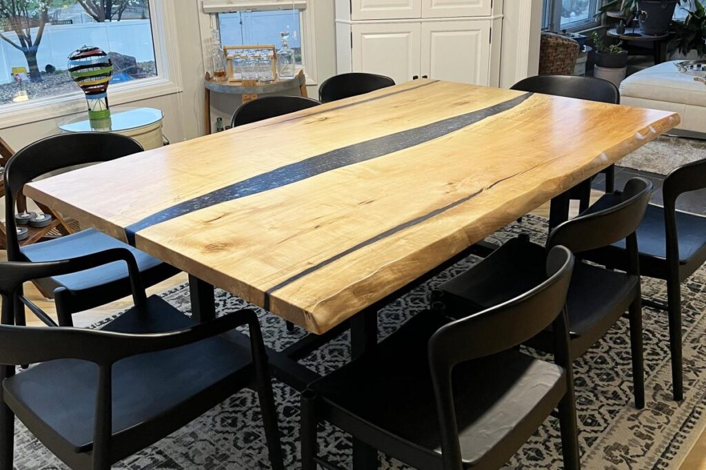 http://Maple%20Kitchen%20Table%20With%20Faux%20Live%20Edge%209
