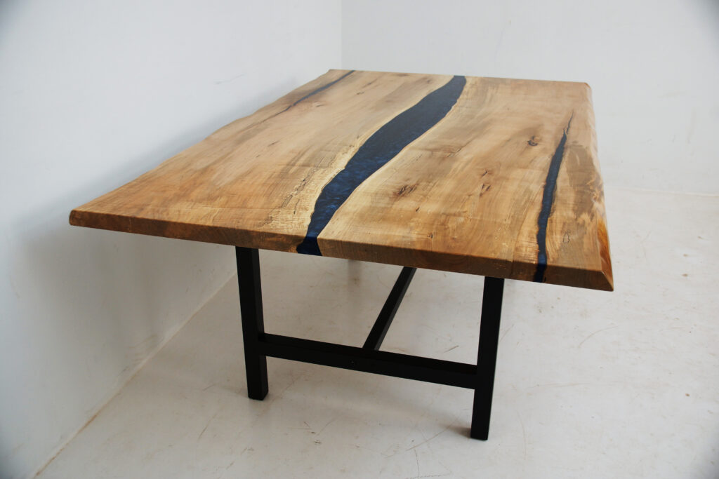 http://Maple%20Kitchen%20Table%20With%20Faux%20Live%20Edge%203
