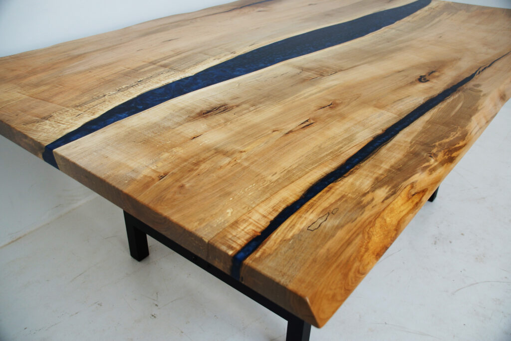 http://Maple%20Kitchen%20Table%20With%20Faux%20Live%20Edge%202