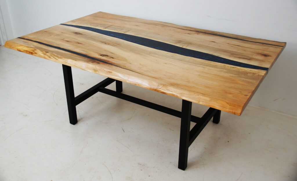 http://Maple%20Kitchen%20Table%20With%20Faux%20Live%20Edge%2010
