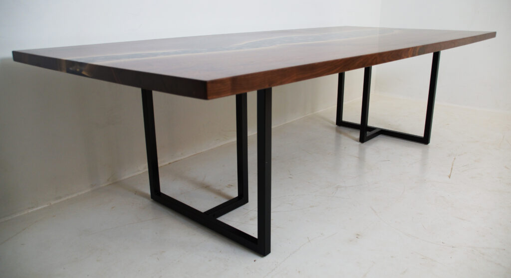 http://Large%20Conference%20Table%20With%20Embedded%20River%20Rocks%207