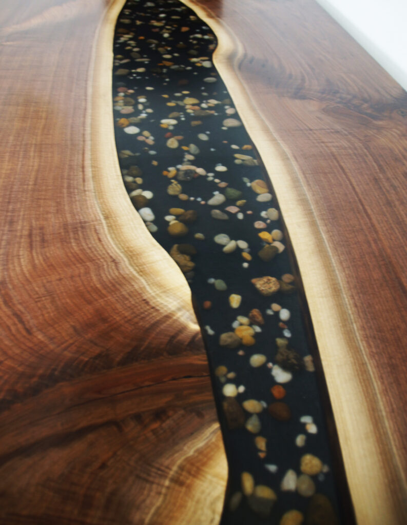 http://Large%20Conference%20Table%20With%20Embedded%20River%20Rocks%205