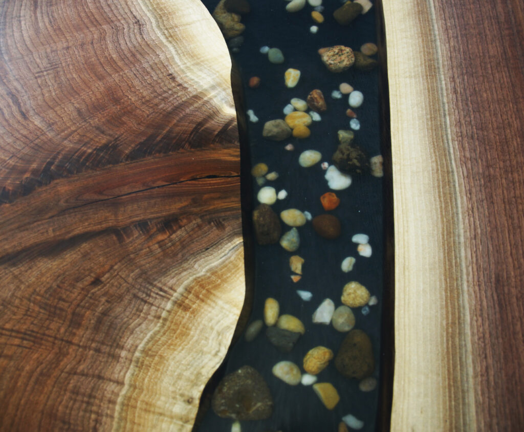 http://Large%20Conference%20Table%20With%20Embedded%20River%20Rocks%204