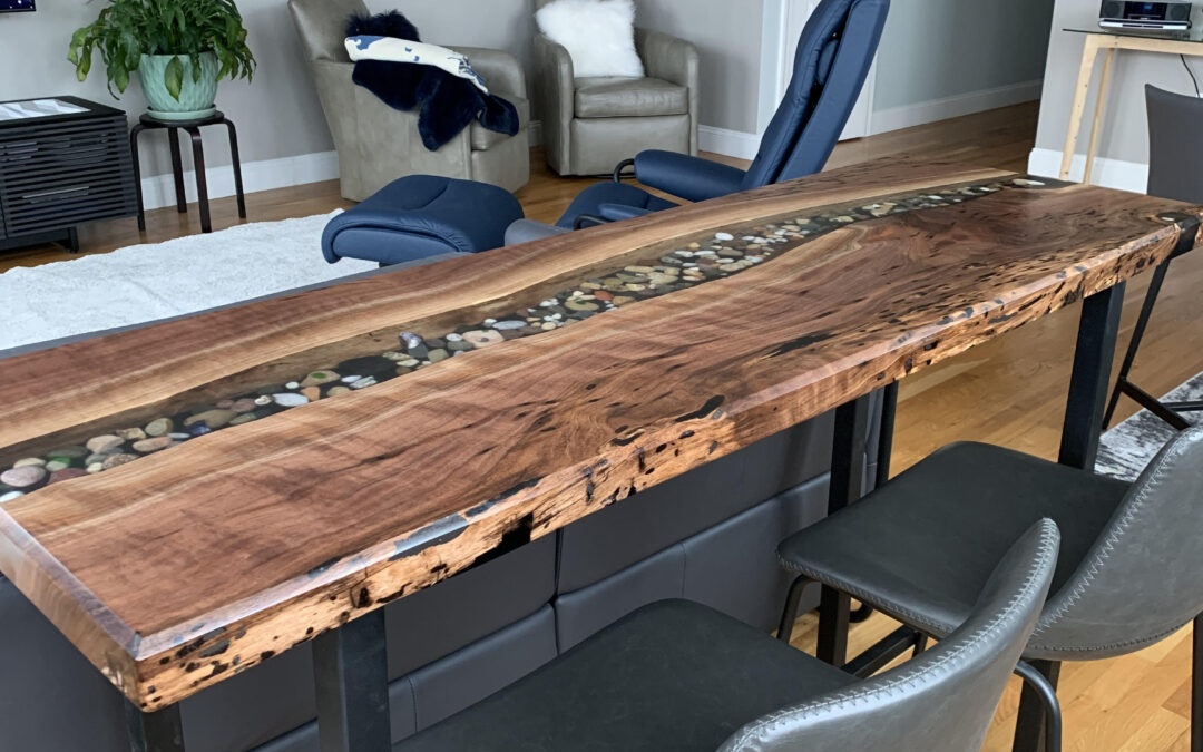 River Rock Sofa Table