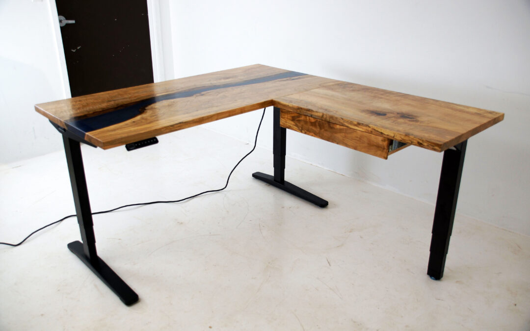 Ergonomic L-Shaped Desk