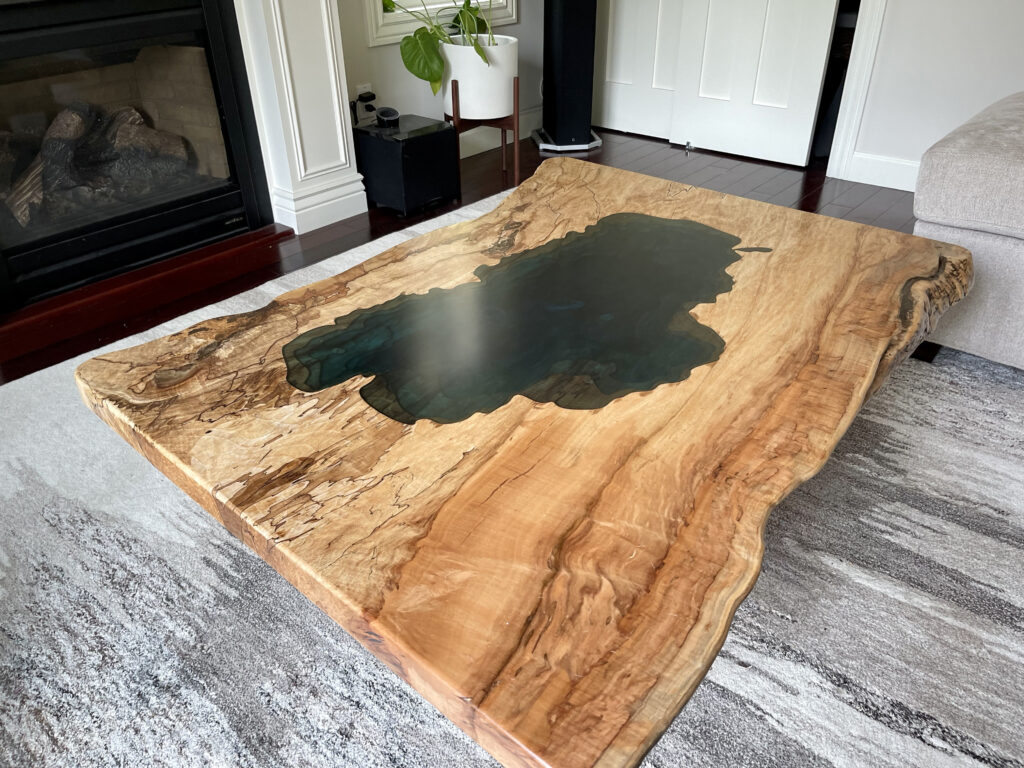 http://Spalted%20Maple%20Coffee%20Table%20With%20CNC%20Engraved%20Lake%20Tahoe%201