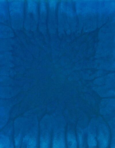 iridescent blue epoxy resin color sample