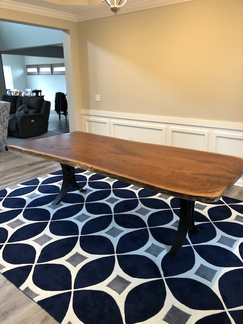 Live Edge Walnut Dining Table